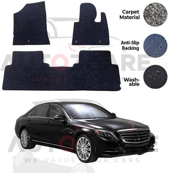 Mercedes S600 Genuine Fitting Carpet Floor Mat 4PCS - Model 2005-2013