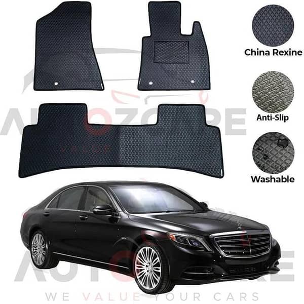 Mercedes S600 China Rexine Floor Mat 4PCS - Model 2005-2013