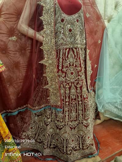 Bridal Dress with jewelry