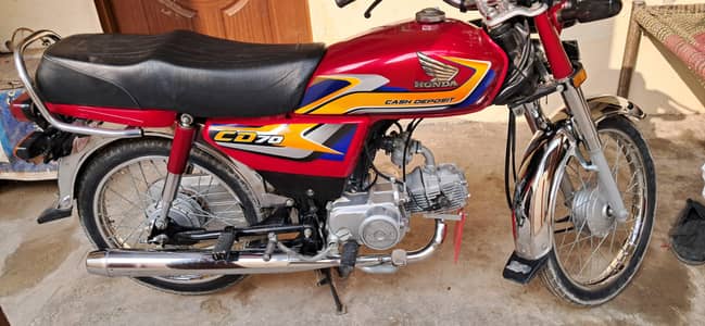 HONDA CD 70 2025 NEW CONDITION GENUINE BIKE