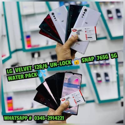 Lg Velvet 5g 128/6 Un-Lock Shapter Condition