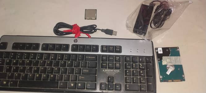Core 2uo processor, keyboard,HDD270Gb, New Laptop charger Dell