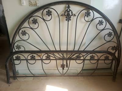 Double Iron Bed