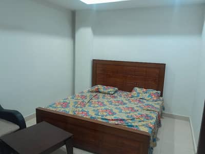 semi furnished studio apt for Rent/A block /B17