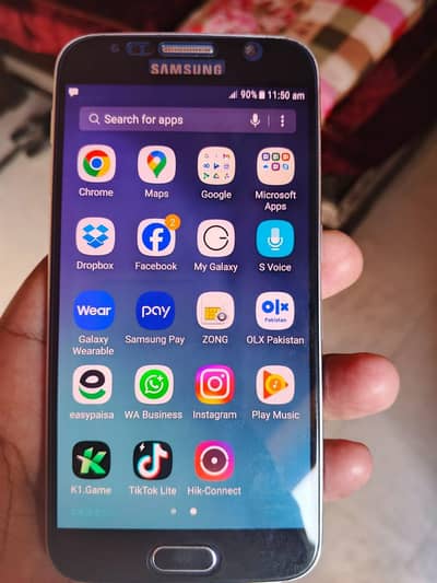 selling Samsung  s6 3gb 32 room 101/10 foundation