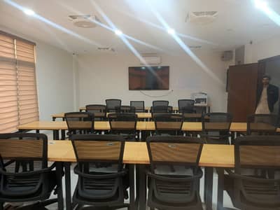 Ground+Basement+Mezzanine Office for Rent in Ex Air Avenue DHA Phase 8 Lahore