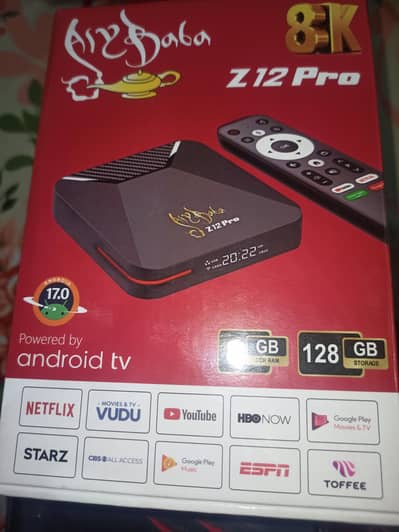 Android tv ALI BABA Z12 PRO 8/128