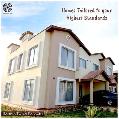 Corner Iqbal villa available for sale in bahria town karachi 03069067141