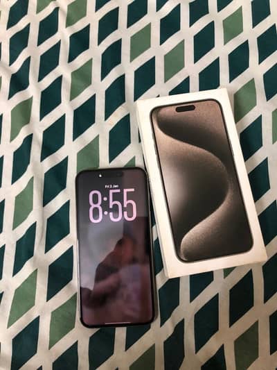 15 pro max 256 gb Factory unlock physical + Esim