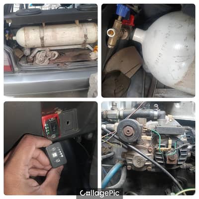 LPG/CNG kit and cylinder Total waring. . . ?