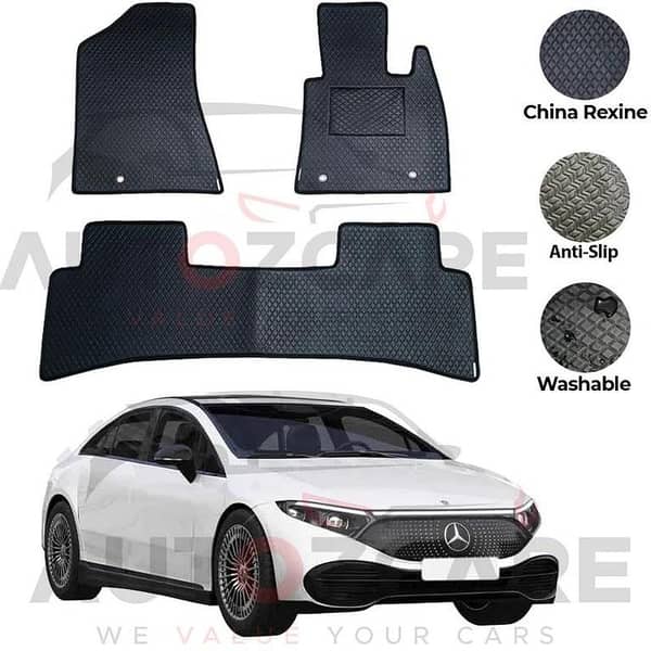 Mercedes AMG EQS 450 China Rexine Floor Mat 4PCS - Model 2021-2025