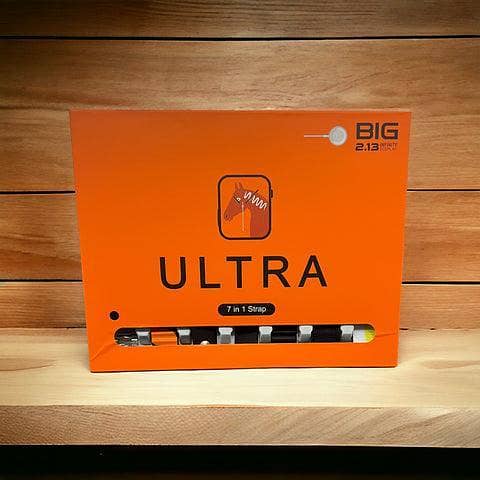 USA Original Ultimate 7-in-1 Ultra Smart Watch | Big 2.01" Infinite Display | Bluetooth Calling & Full Health Suite | 7 Interchangeable Straps Included!