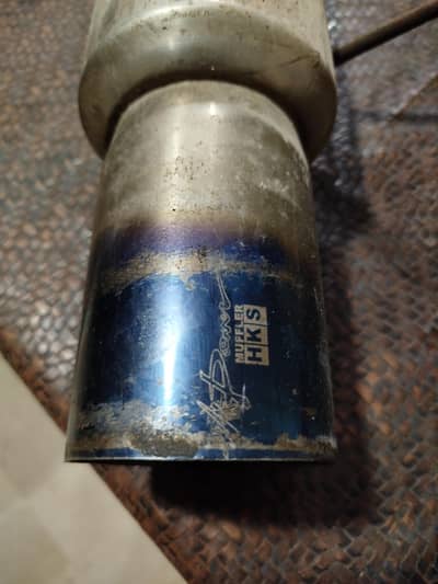 HKS Hi-Power Universal Exhaust Muffler Jasma Approved.