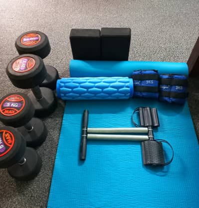 Home Workout Set | Dumbbells and Fitness Equipment