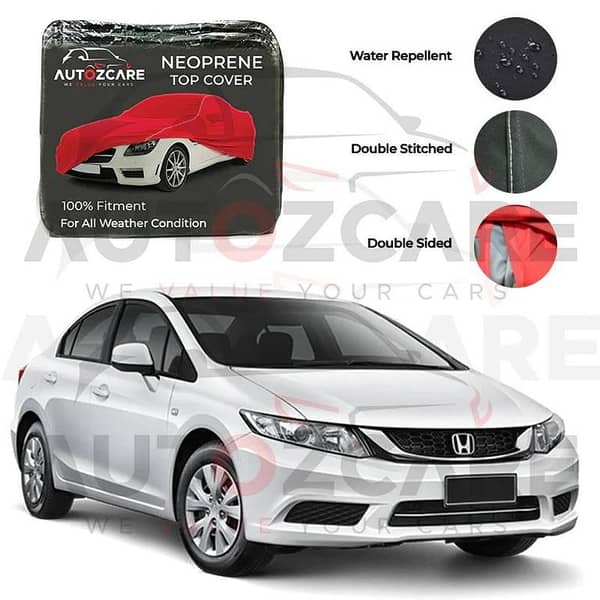 Honda Civic Rebirth Neoprene Top Cover - Model 2013-2016