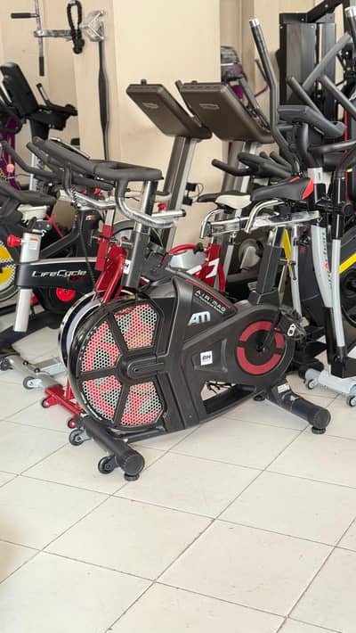 Spin bikes- Exercise Cycle-Cardio-Air bike-Gym Machines- All Gym Sale