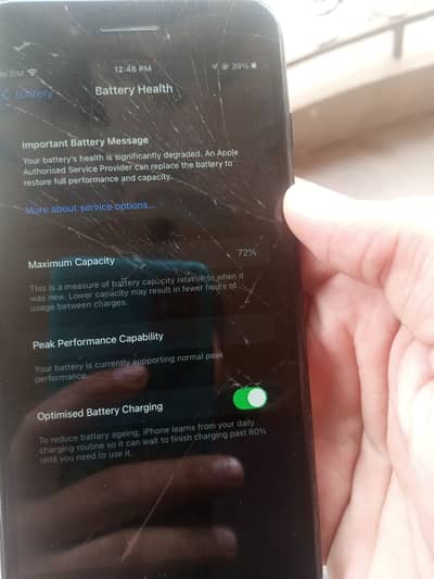 iPhone 7plus 128 GB all phone genuine