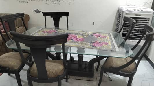 dining table with chairs