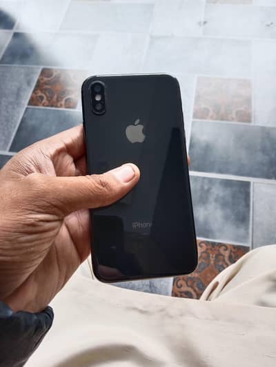 iPhone X 256 GB non PTA factory unlock battery  83 face ID of