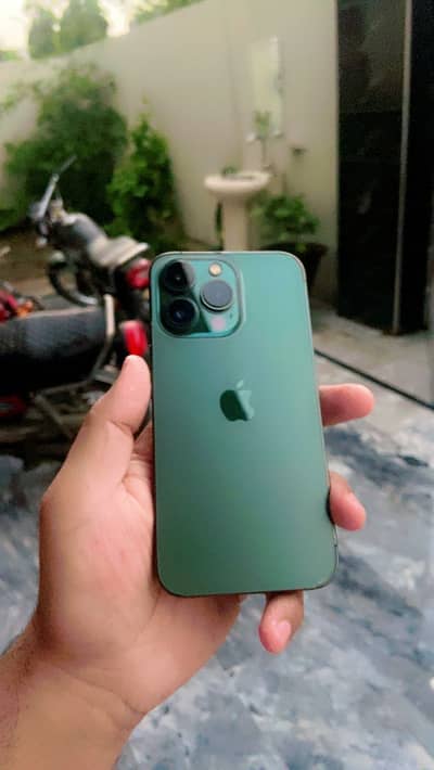 iPhone 13 Pro Alpha green gift for user homes use