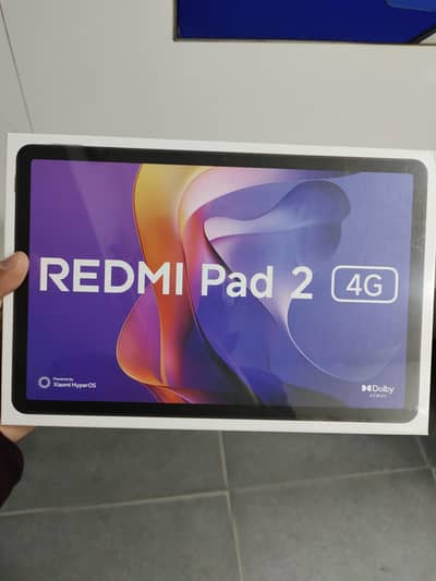 Redmi Pad 2  8/256 Sim Pta approved  Pack Available