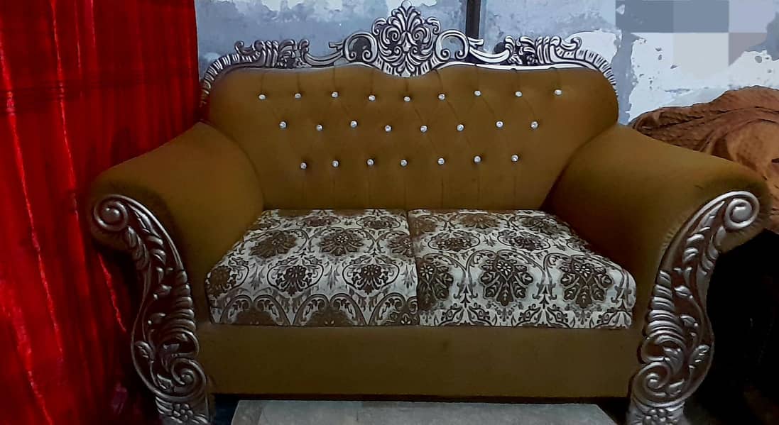 3,2,1 Sofa with center table 0