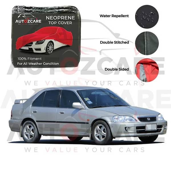 Honda City Neoprene Top Cover - Model 1998-2002
