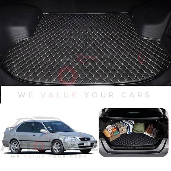 Honda City 7D Custom Car Trunk Mat - Model 1998-2002