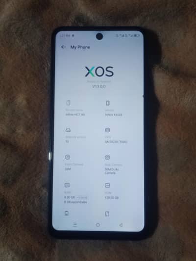 infinix hot 40i 8.128 PTA proof all okay no open condition 10.9