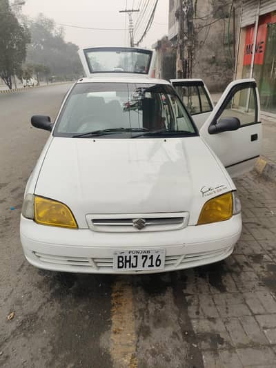 CULTAS WHITE CAR AT REASONABLE PRICE