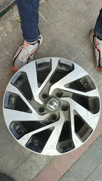 civic single alloy rim 16 inch 114 pcd
