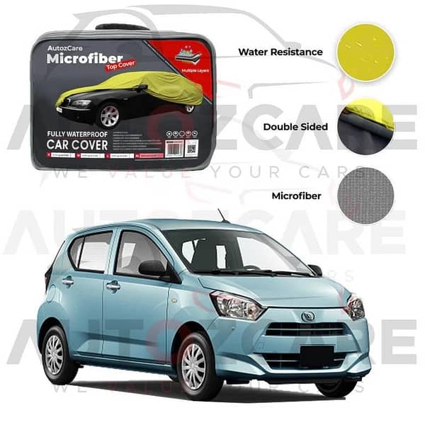 Daihatsu Mira Microfiber Top Cover - Model - 2018-2025