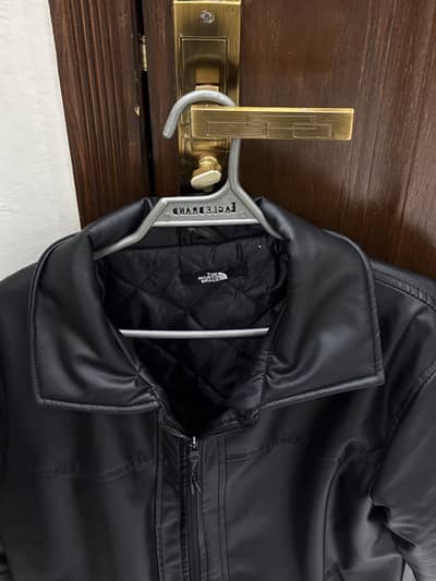 Faux leather jacket for sale