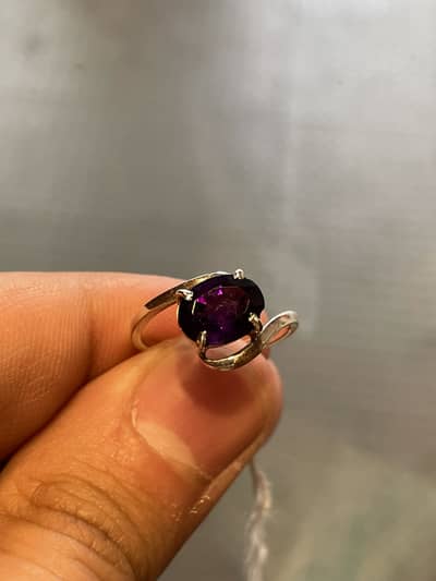Gems Rings in Silver