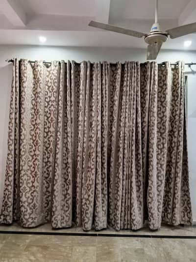 Brown Desingn Curtains For Sale