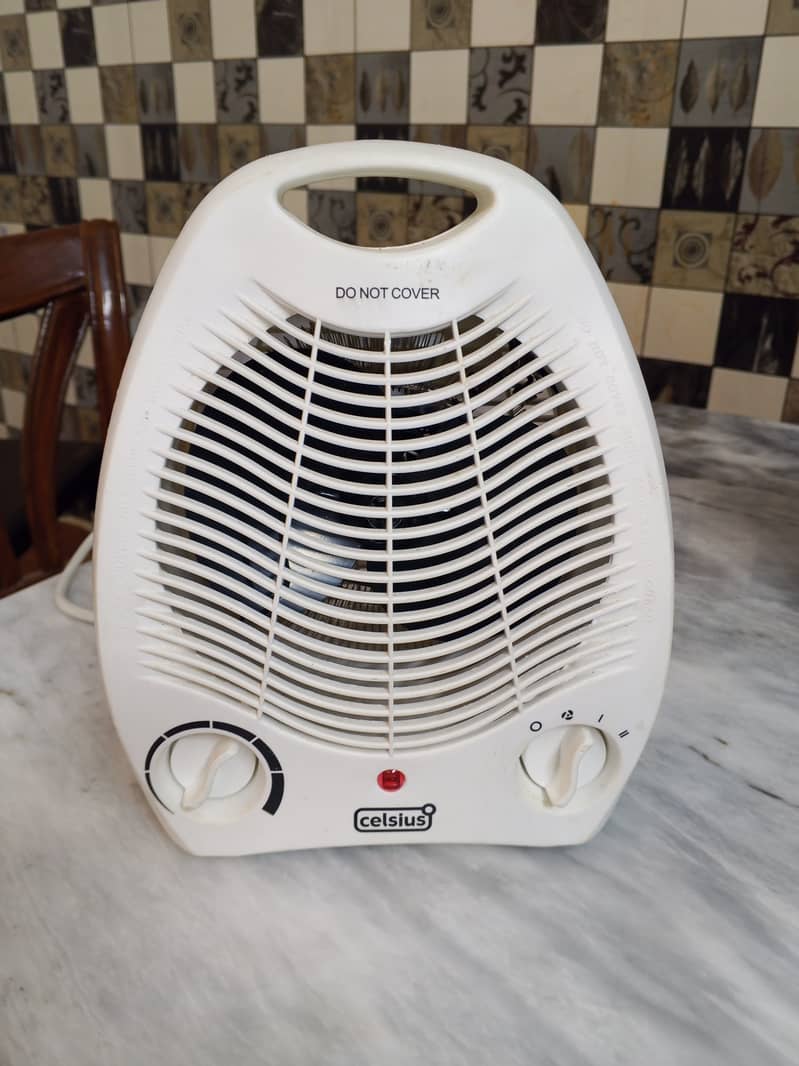 Dual Function Heating Fan 0