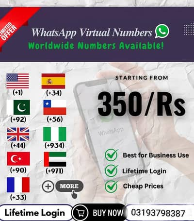 Use WhatsApp on international numbers