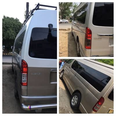 Need driver for Toyota hiace grand cabin
