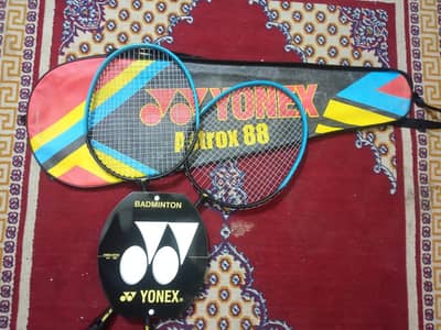 YONEX and OTHER BRANDS badminton rackets in HALF PRICE