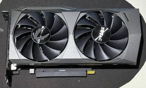 Zotac RTX 4060 16GB in backplate