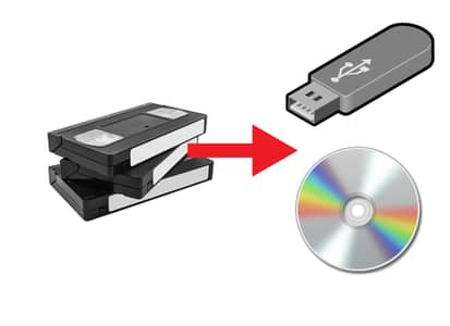 Convert old VCR cassette into USB