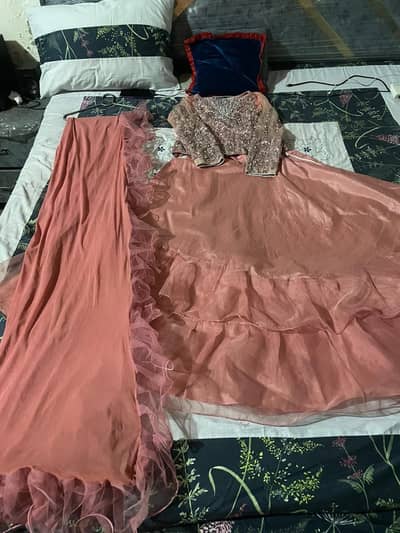 jannat mirza inspired dress 3 piece complete in mint condition. . .