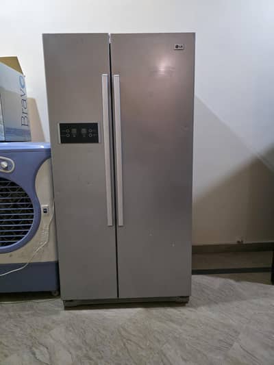 LG Side-by-Side dubble door Refrigerator, GR-B227GLQV model