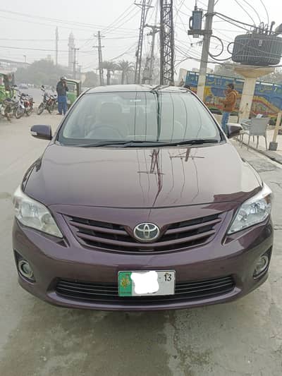 Toyota Corolla Gli Modal 2013