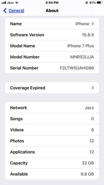 iPhone 7 Plus (PTA Approved)