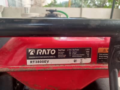 RATO KVA GENERATOR FOR SALE