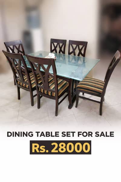 Dining Table 6 seater for Sale