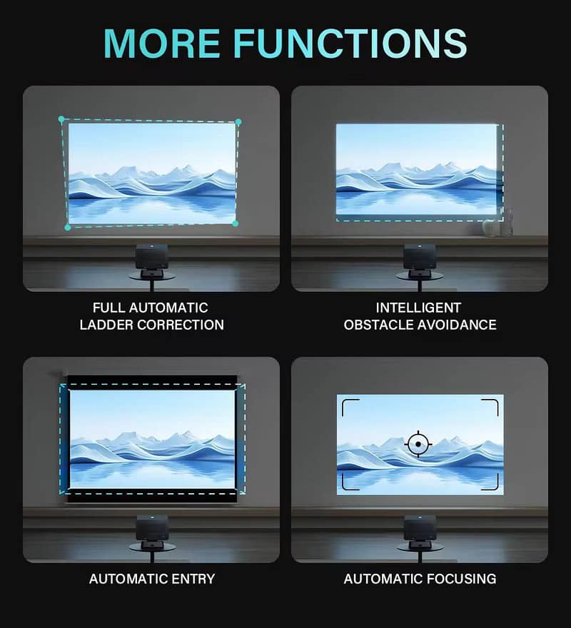 P50 Max Android gaming projector 4