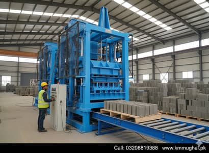 Concrete paver machine / automatic paver tile maker / interlock paver