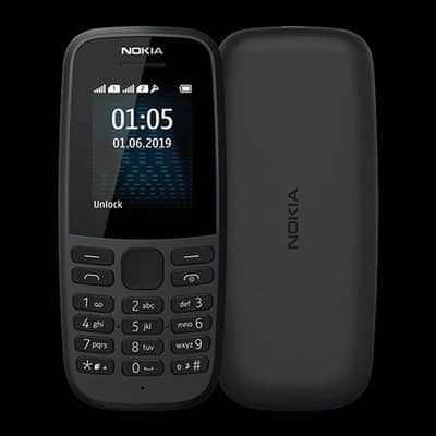 Nokia 105 Dual SIM | Box & Charger | Long Battery | Full Box